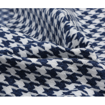 100% Polyester Houndstooth Fabric